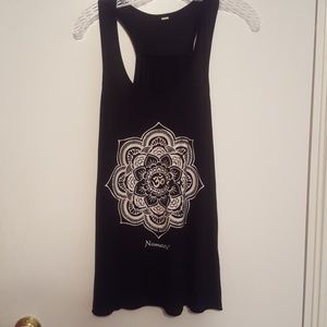 Black  graphic tank